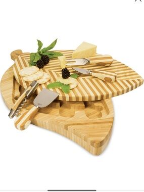 Charcuterie Cheese Board & Tools Set